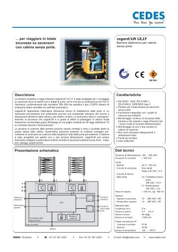 cegard/Lift LX, LY - Cedes.com