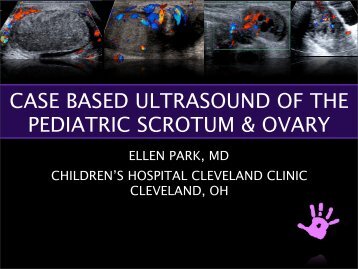 US of Testicular and Ovarian Emergencies