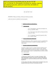 This is an excerpt of the Building By-law, By-law 76-185 Part 13 of ...