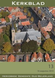 Kerkblad 13 (24 augustus 2013). - Hervormde Gemeente