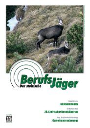 Jagd - Steirische Berufsjägervereinigung