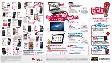 Singtel IT Show 2012 Brochure - Living In Singapore Today