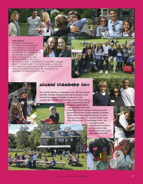 Spring Bulletin 2012 - The Park School