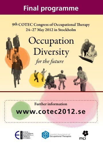 Final programme (PDF) - COTEC 2012
