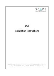 SAM Installation Instructions