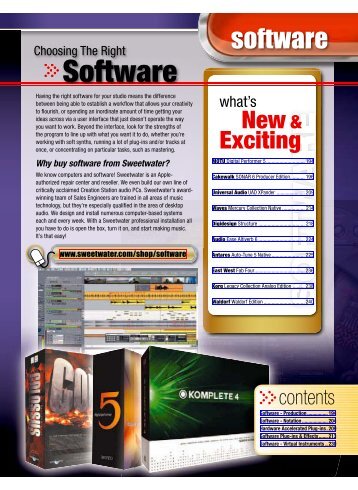 Software - medialink - Sweetwater.com