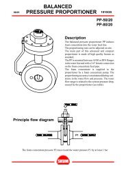 BALANCED PRESSURE PROPORTIONER