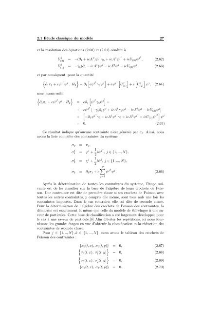 ThÃ©ories de jauge abÃ©liennes scalaire et spinorielle `a 1+1 ...