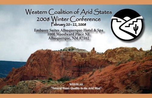 Conference Brochure, Agenda, and Registration Form - WESTCAS