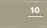 a h r e - Deutsche Guggenheim