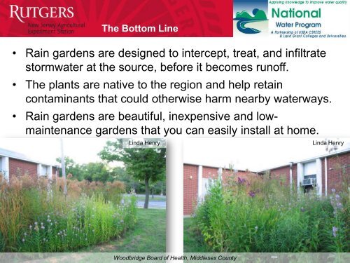 Rain Garden Site Selection and Installation - Rutgers Cooperative ...