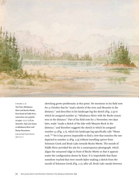 Henry James Warre's and Paul Kane's Sketches in the Athabasca ...