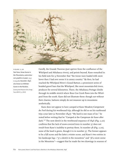 Henry James Warre's and Paul Kane's Sketches in the Athabasca ...