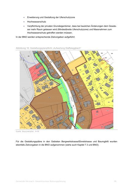 Planungsbericht - Gemeinde Herznach