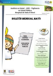 BOLETÃN MENSUAL MAYO - Hospital Suba