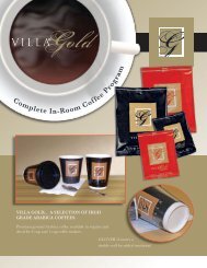 Complete In-Room Coffee Program - Flexo Products Ltd.