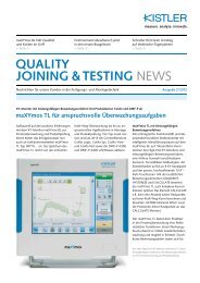 Quality Joining & Testing News, 2/2012 - Kistler