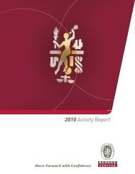 2010 Activity Report - Bureau Veritas