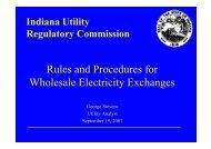 Rules and Procedures for Wholesale Electricity Exchanges