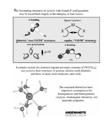 "Non-VSEPR" Structures and Bonding in d0 Systems