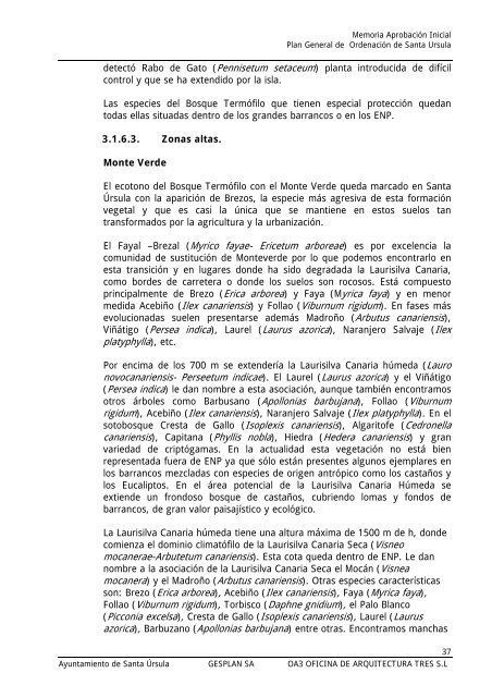 INDICE 1. OBJETO DEL DOCUMENTO. 2. JUSTIFICACIÃN DE LA ...