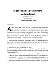 La conducta del joven cristiano - Toda la Escritura es inspirada por ...