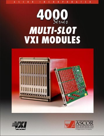 multi-slot vxi modules - Giga-tronics