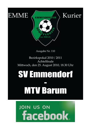 Die Mannschaften - SV Emmendorf