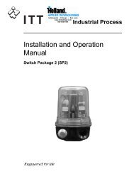 SP2 Switch - Holland Applied Technologies