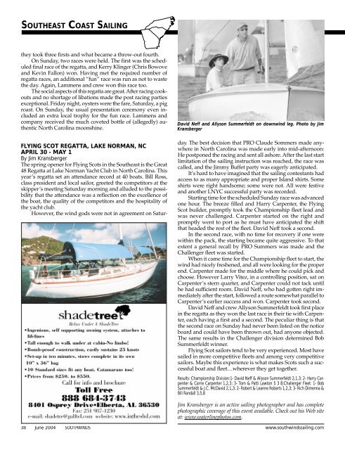 Southwinds Sailing June 2004 - Southwinds Magazine