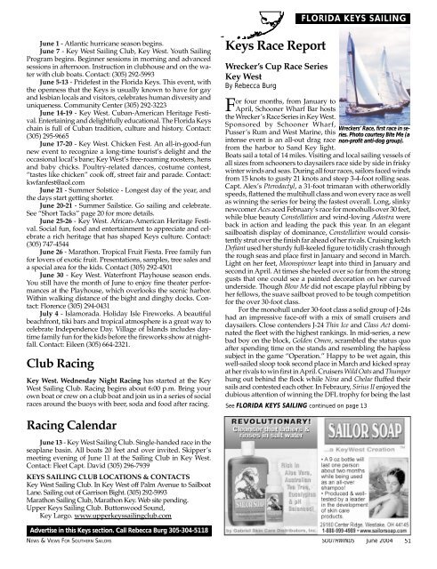 Southwinds Sailing June 2004 - Southwinds Magazine