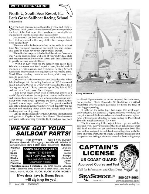 Southwinds Sailing June 2004 - Southwinds Magazine