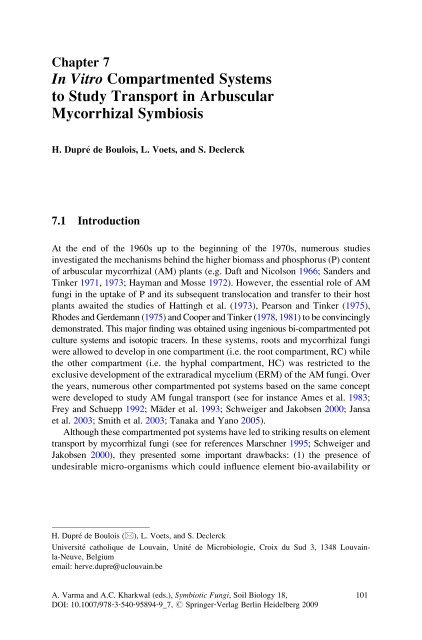 Symbiotic Fungi: Principles and Practice (Soil Biology)