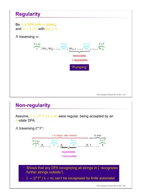 Closure properties of regular languages