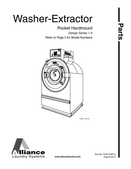 Washer-Extractor Parts Manual - UniMac