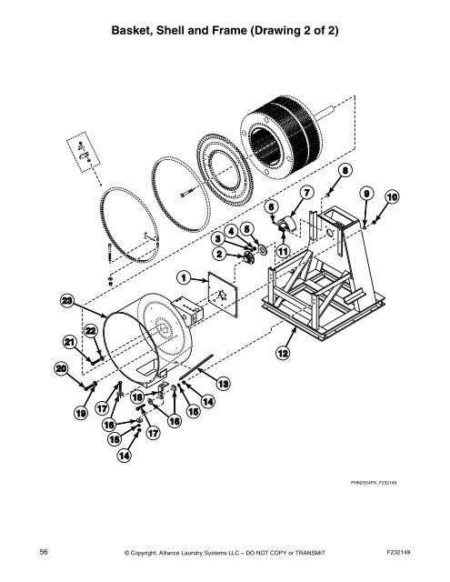 Washer-Extractor Parts Manual - UniMac