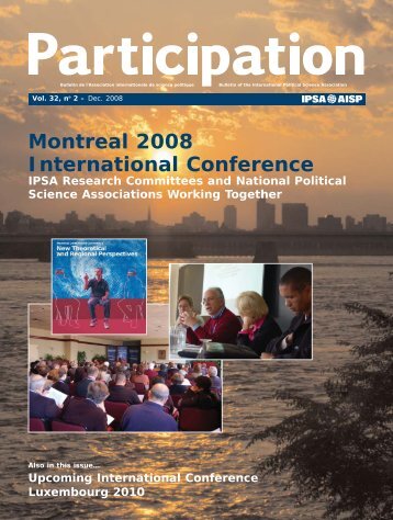 Montreal 2008 International Conference - Sociedad Argentina de ...