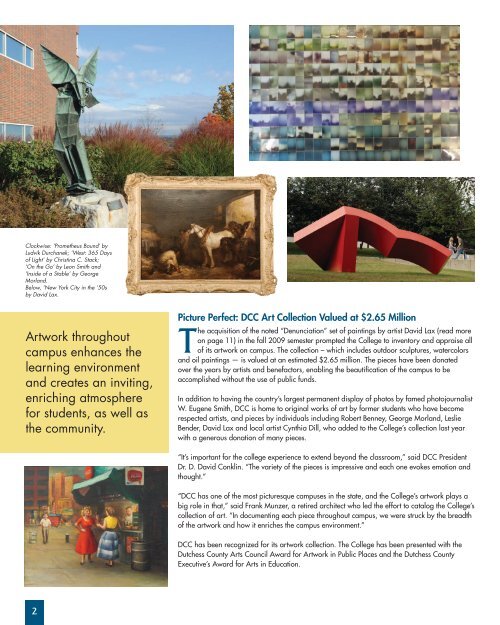 PRESIDENT'S REPORT 2009-2010 - Dutchess Community College