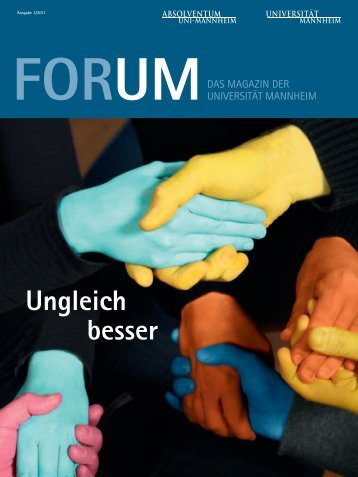 gesamte Ausgabe FORUM (01-2011) - Universität Mannheim