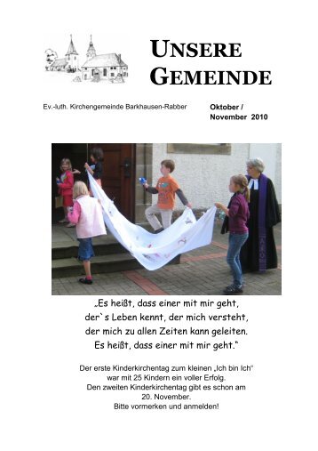 UNSERE GEMEINDE - Kirchenkreis Melle