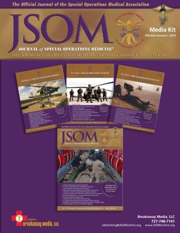 JSOM Media Kit - Journal of Special Operations Medicine