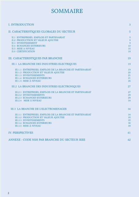 Industries Electriques Electroniques et de l ... - Tunisie industrie