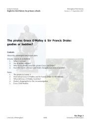 The pirates Grace O'Malley & Sir Francis Drake ... - Ireland in Schools