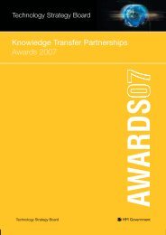 Business Leaders of Tomorrow - Knowledge Transfer Partnerships