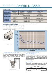 3550 spec sheet - Joinery Hardware