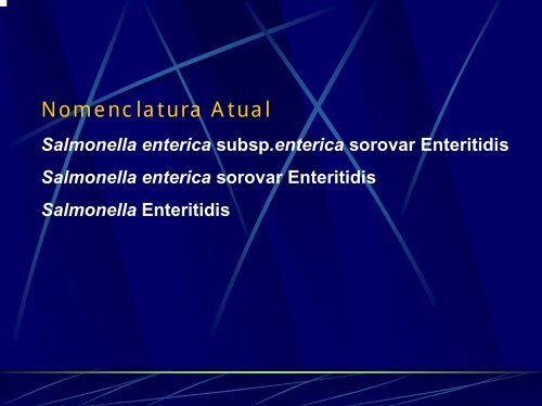 Estrutura antigÃªnica da Salmonella