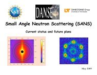 Small Angle Neutron Scattering
