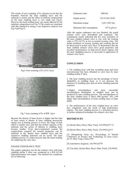 Development of Laser Cladding Stellite F Alloy On Valve Face