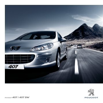 PEUGEOT 407 / 407 SW