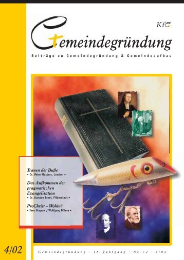 Komplette Zeitschrift als PDF - Konferenz für Gemeindegründung eV